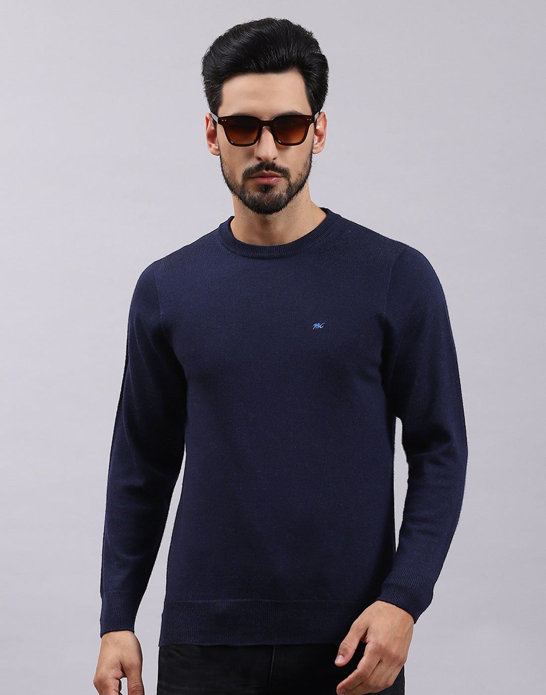 Full Sleeves Round Neck (Men) - Floofy Pom Pom (3 Colours) main image 0