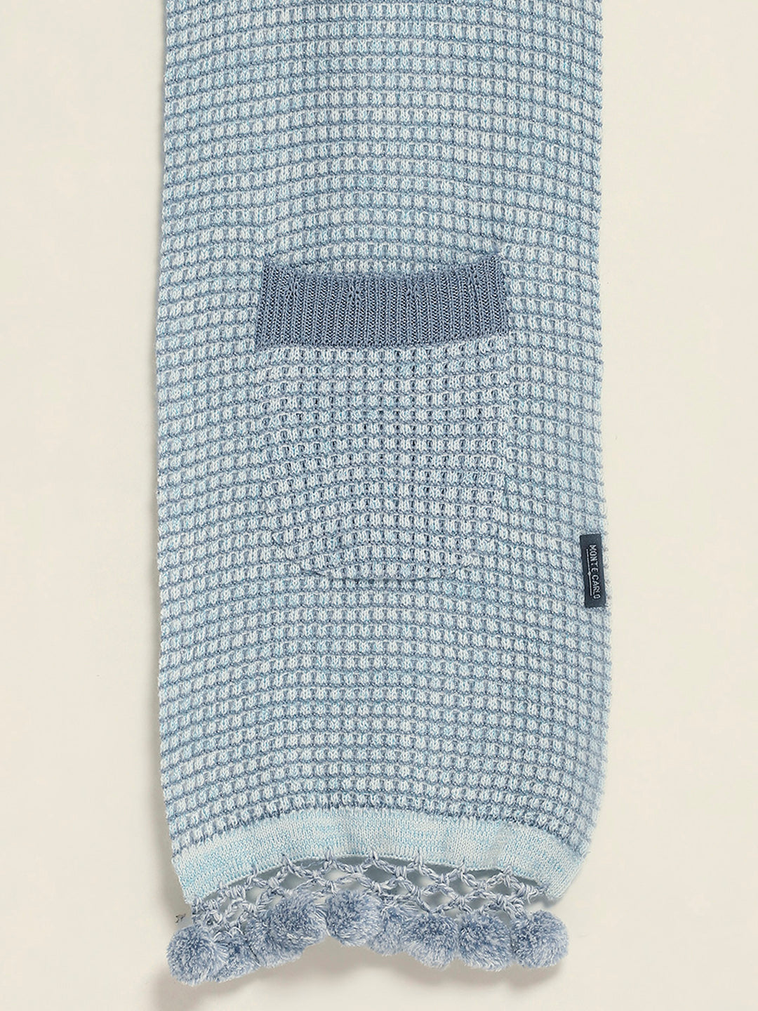 Women Green Self Design Muffler