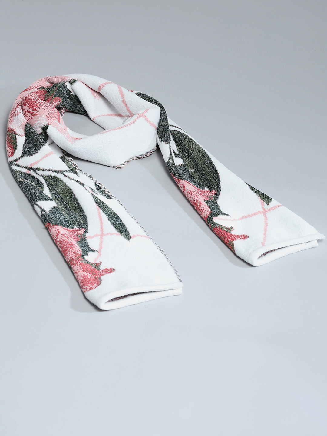 Women Multicolor Self Design Muffler