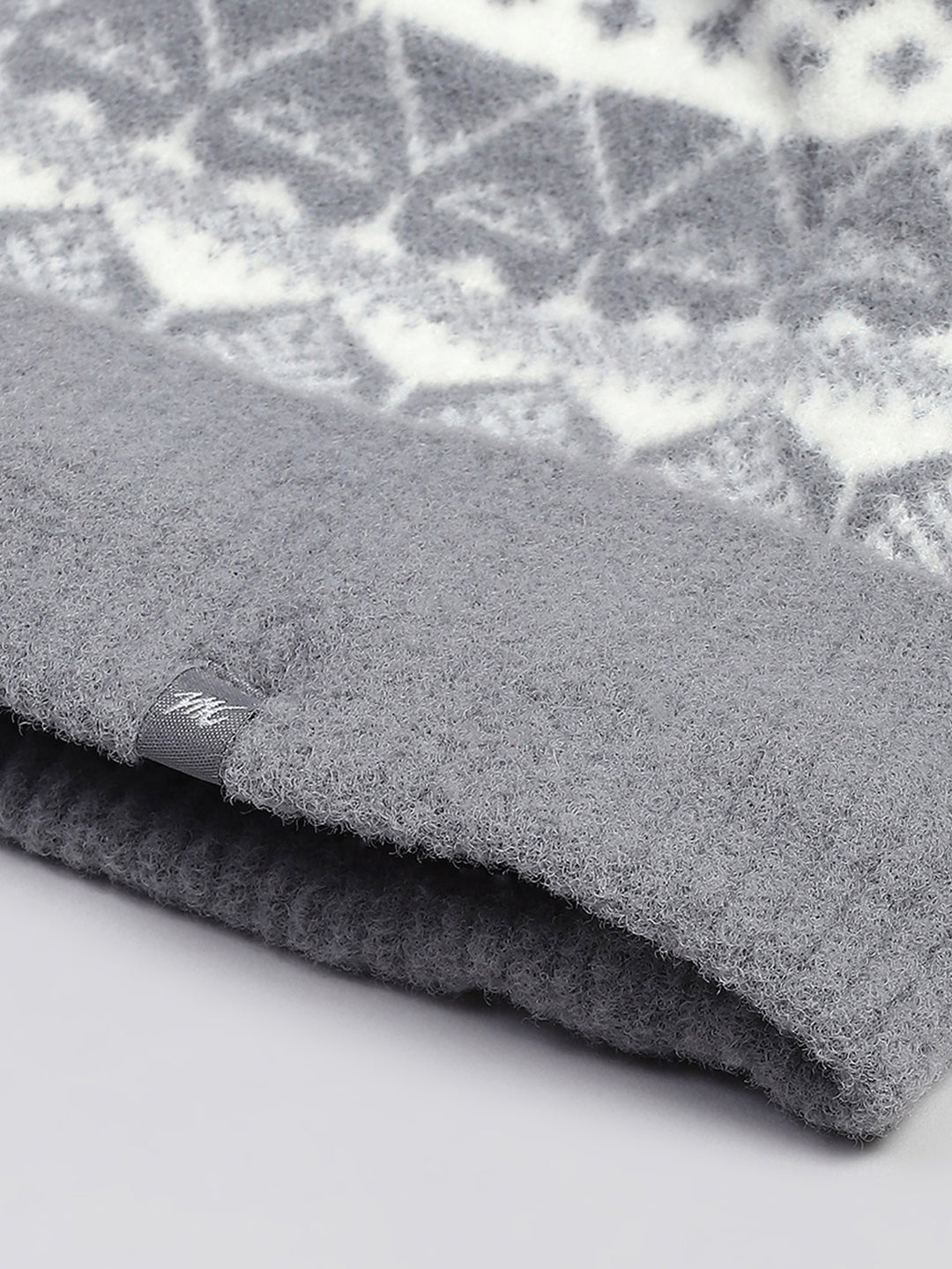 Women Grey Self Design Cap