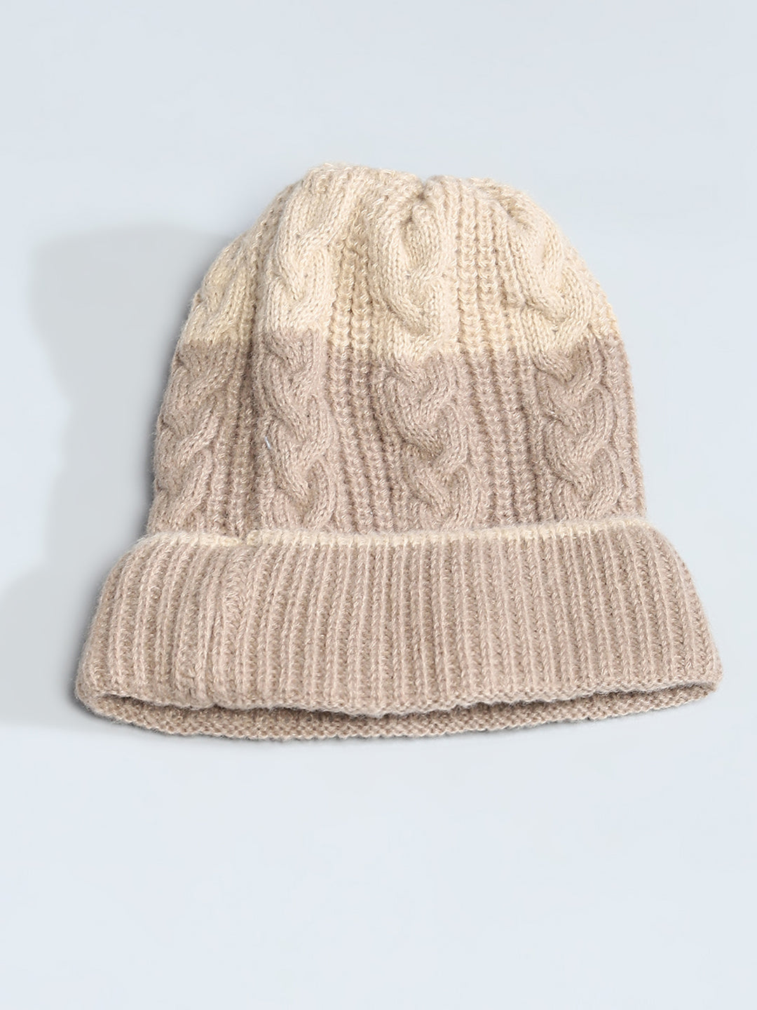 Kids Grey Self Design Cap