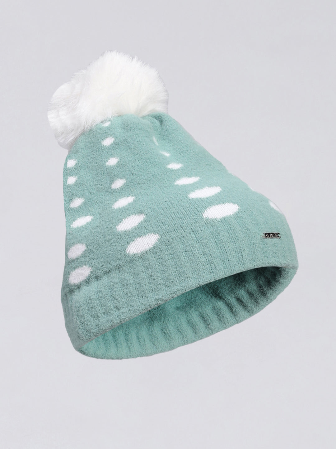 Kids Sky Blue Self Design Cap