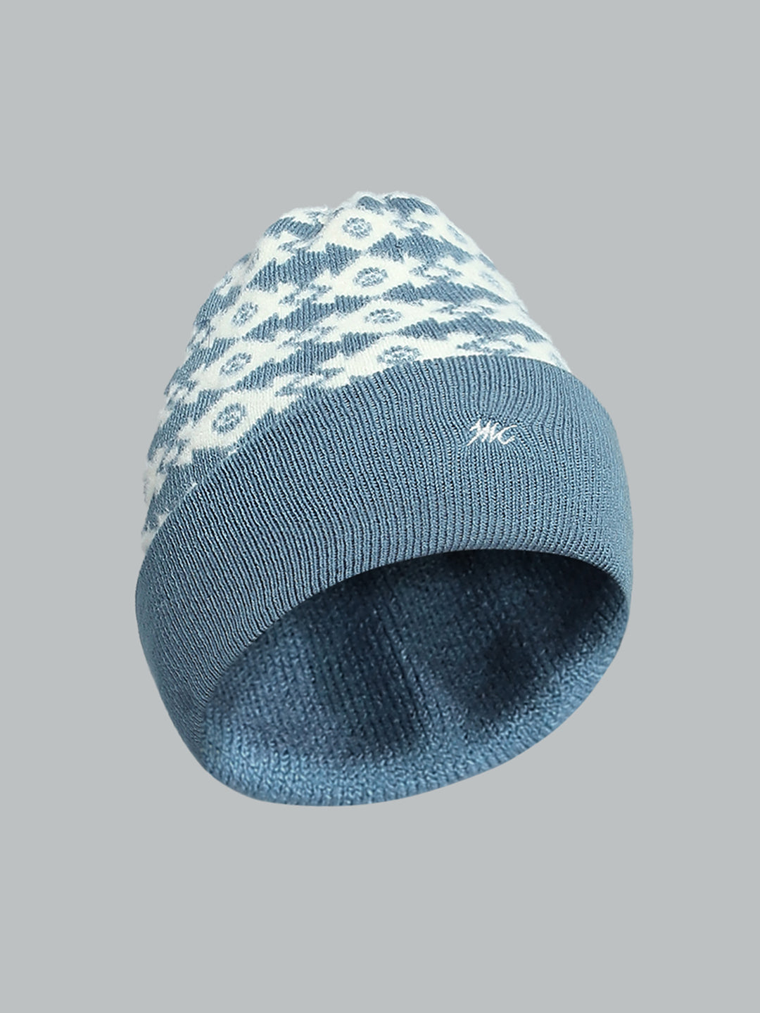 Kids Blue Self Design Cap