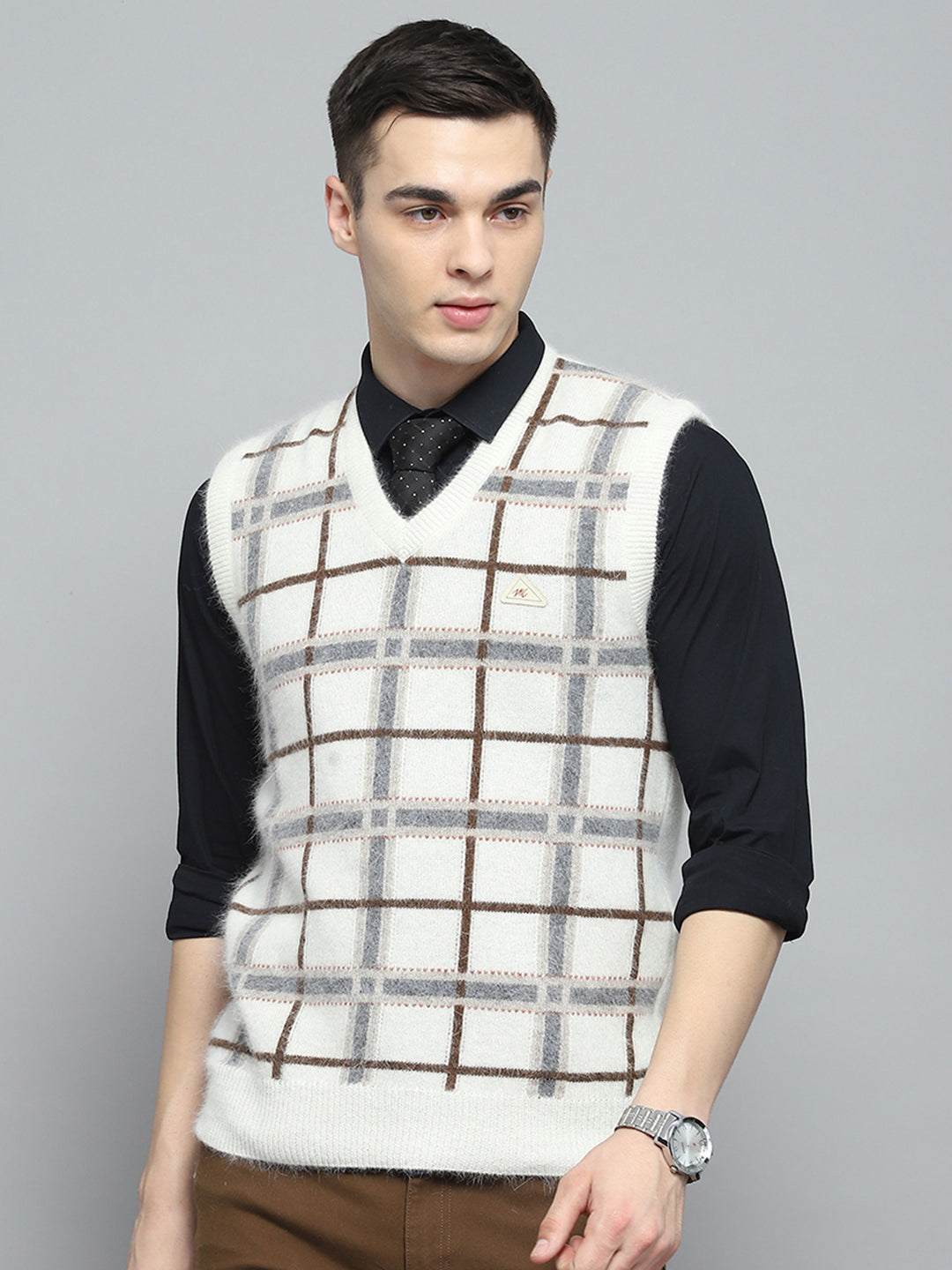 Mens Sweaters Monte Carlo Sweater Half Sleeve Monte Carlo Black