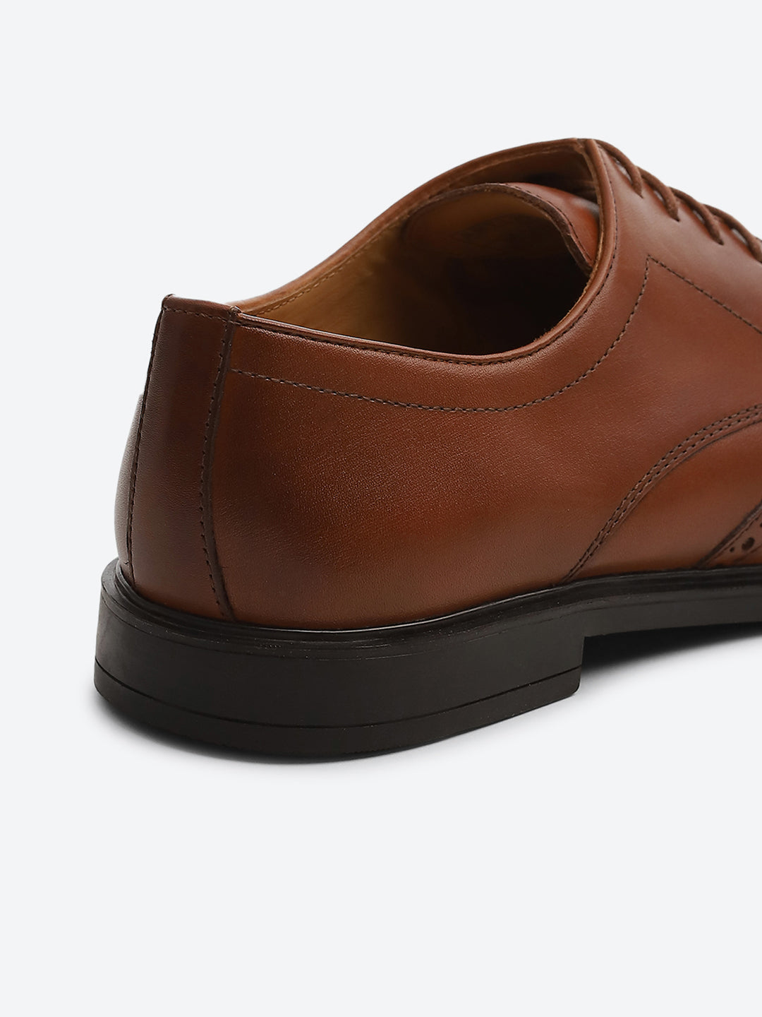 Monte Carlo Tan Formal Brogue Lace Up Shoes for Men