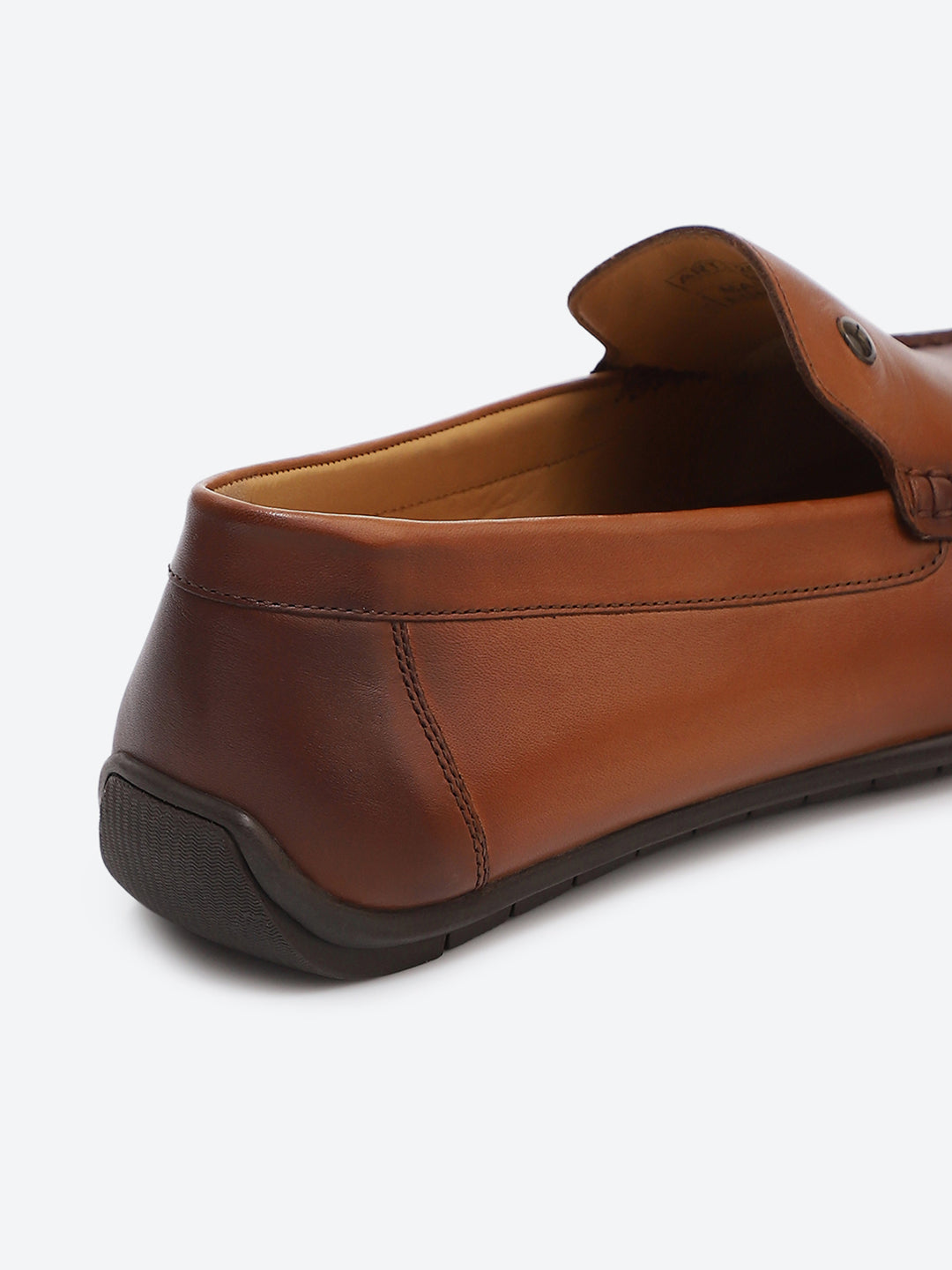 Monte Carlo Tan Casual Slip on Leather Loafers for Men