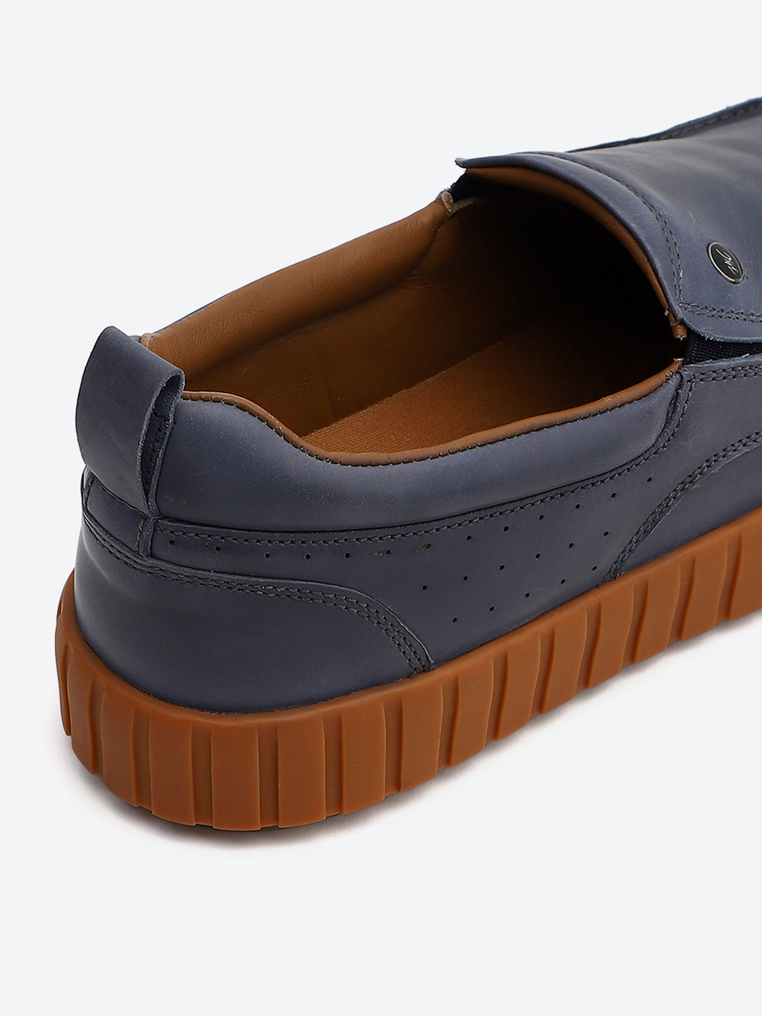 Monte Carlo Navy Blue Casual Slip-On Loafers/Moccasins for Men