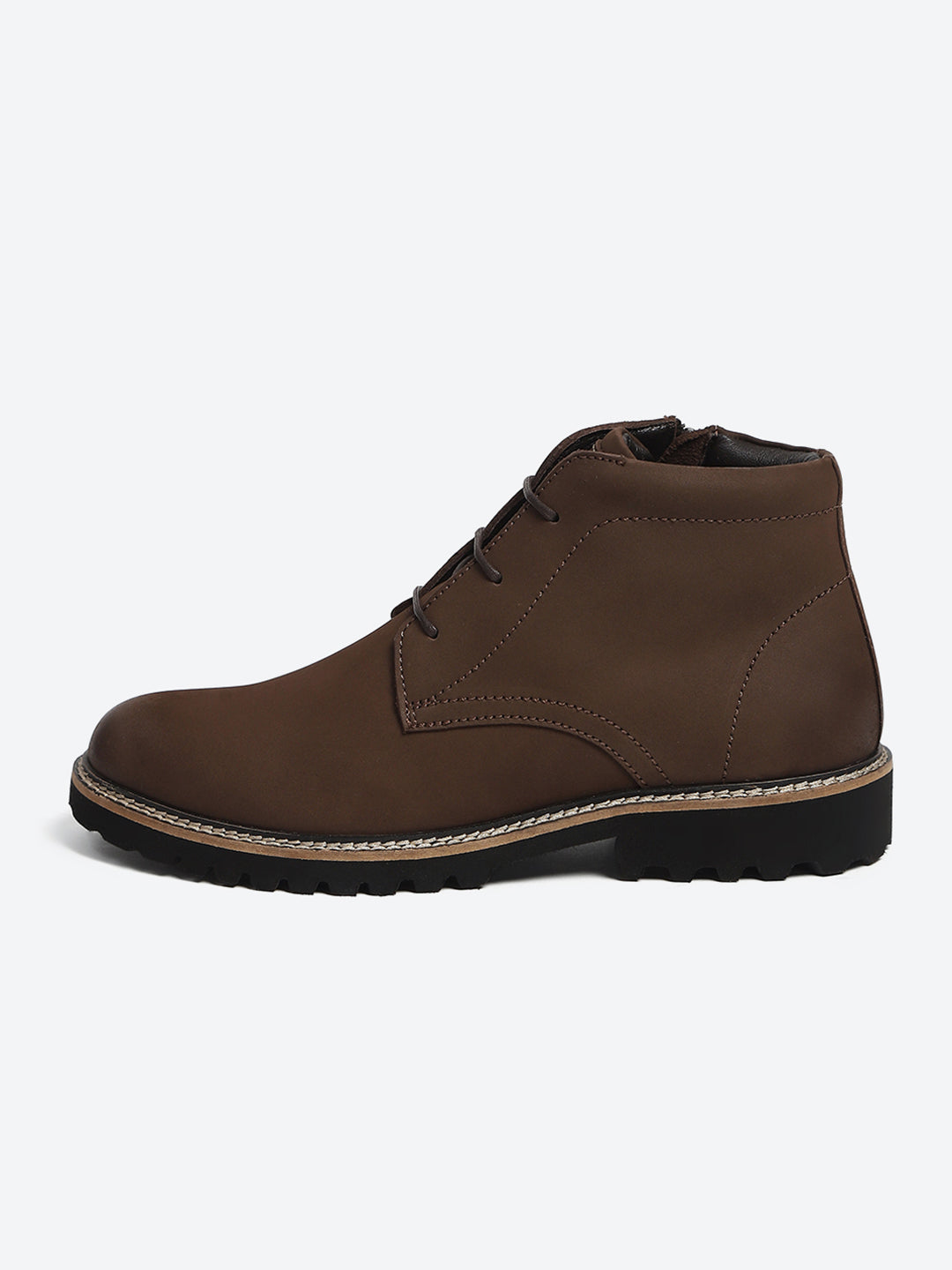 Monte Carlo Brown Casual Chukka Style Ankle Boots for Men