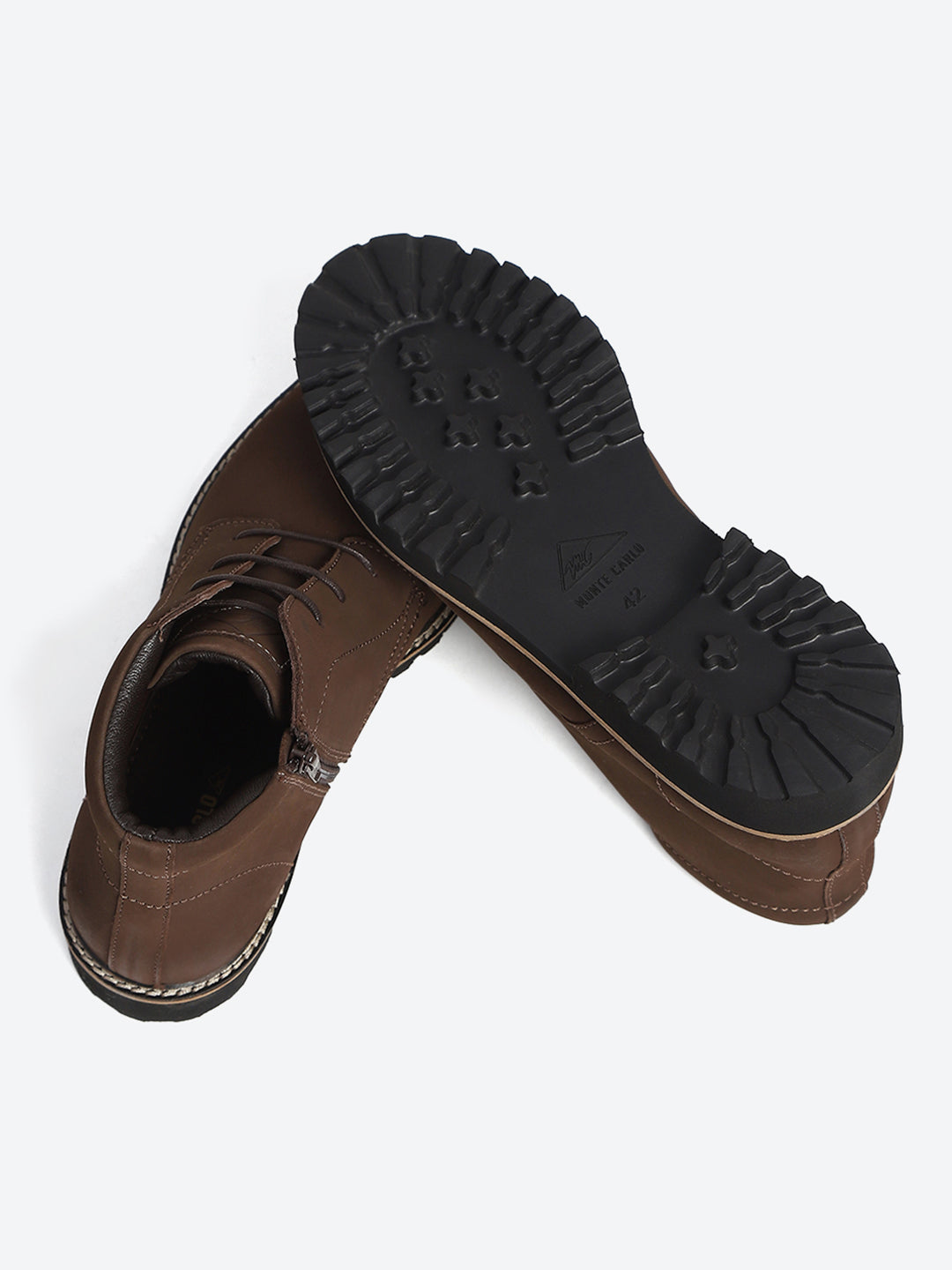 Monte Carlo Brown Casual Chukka Style Ankle Boots for Men