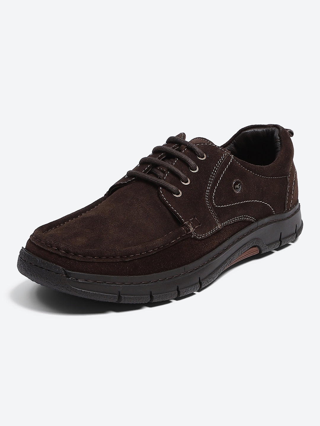 Monte Carlo Brown Moc-Toe | Comfortable Rugged & Everyday Casual Lace Up Style Shoe for Men