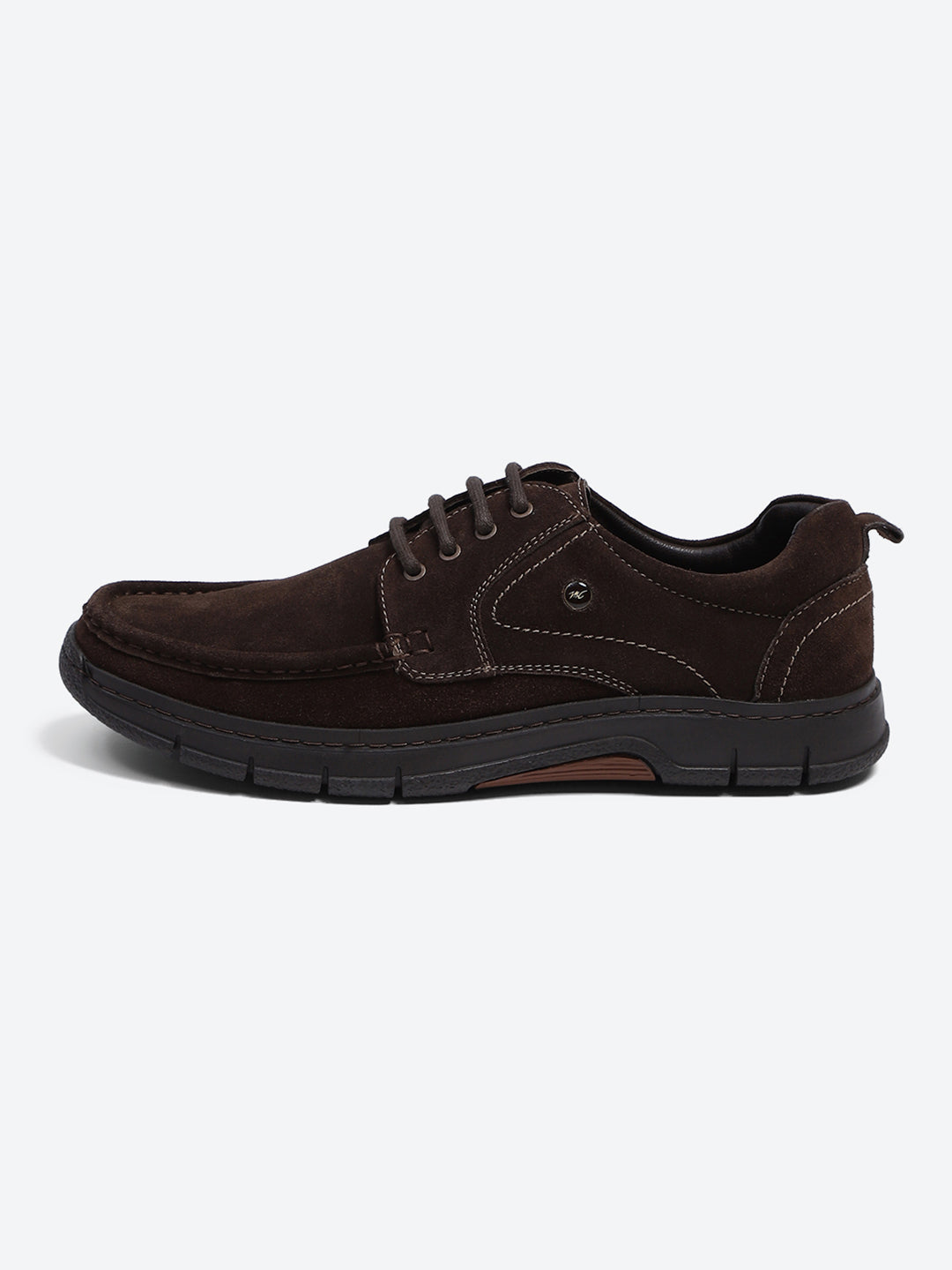Monte Carlo Brown Moc-Toe | Comfortable Rugged & Everyday Casual Lace Up Style Shoe for Men