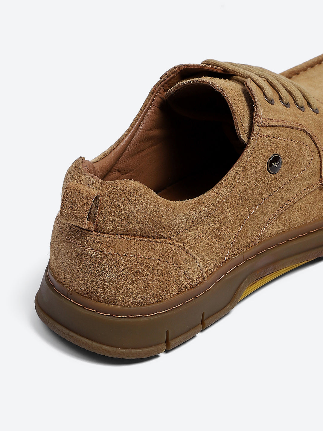 Monte Carlo Tan Moc-Toe | Comfortable Rugged & Everyday Casual Lace Up Style Shoe for Men