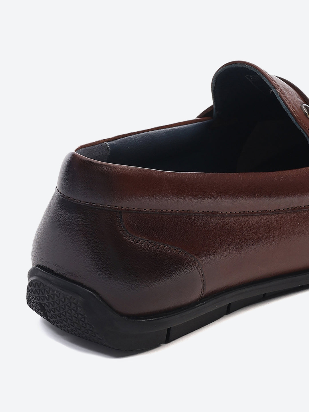 Men Brown Slip on Genuine Leather Loafers