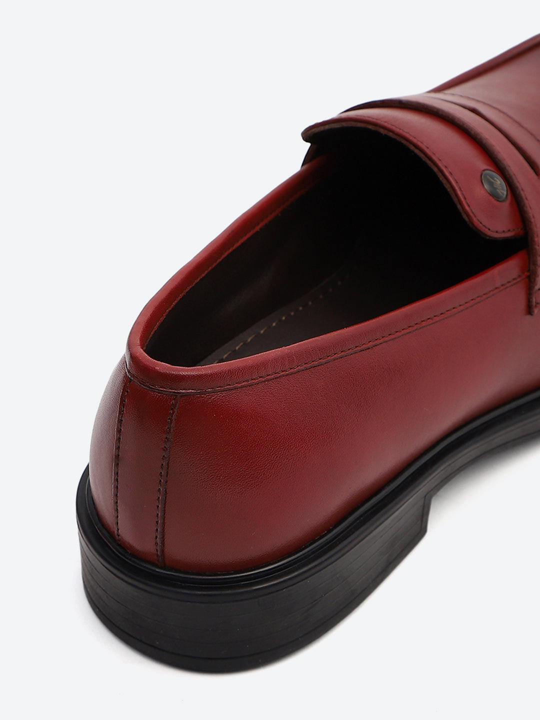 Monte Carlo Cherry Slip-On I Formal I Party Wear Leather Penny Loafers for Men