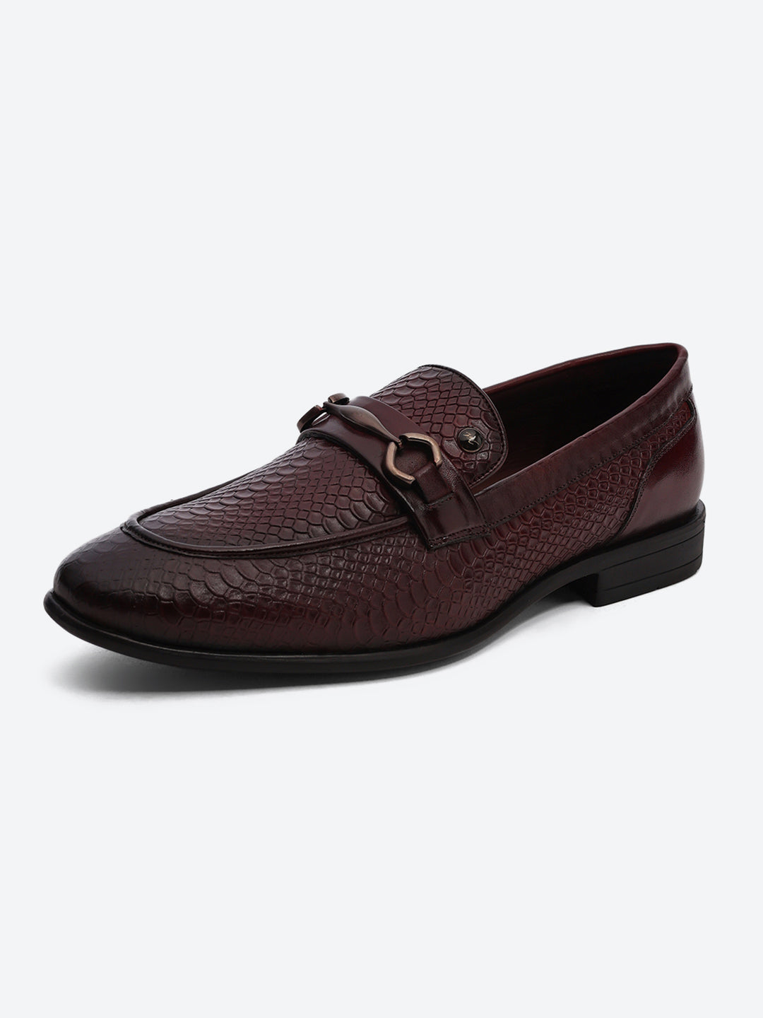 Monte Carlo Cherry Horsebit Loafers for Men