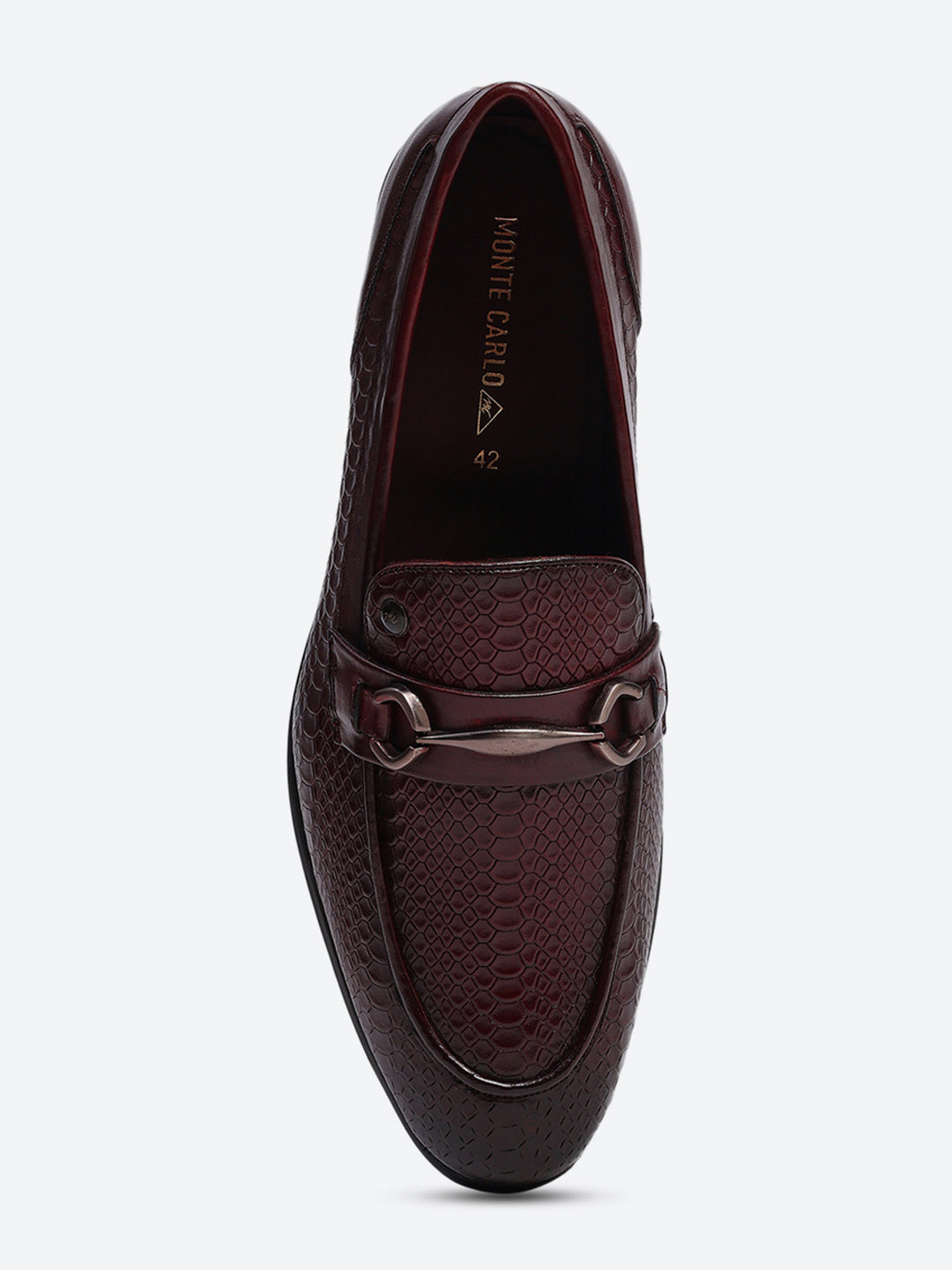 Monte Carlo Cherry Horsebit Loafers for Men