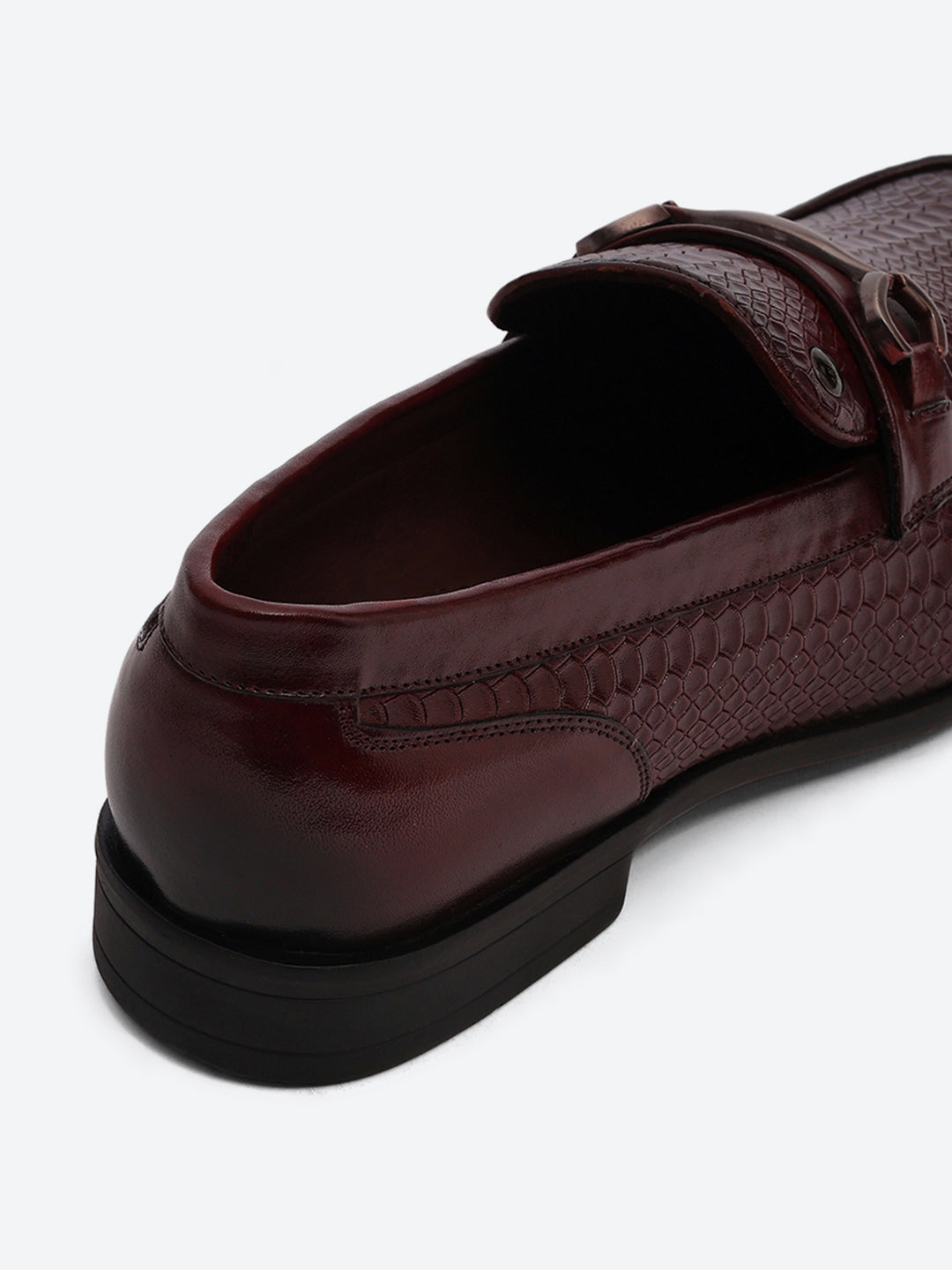 Monte Carlo Cherry Horsebit Loafers for Men