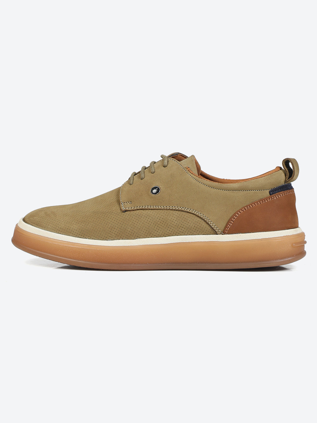 Monte Carlo Olive Casual Lace Up Sneakers Shoes for Men
