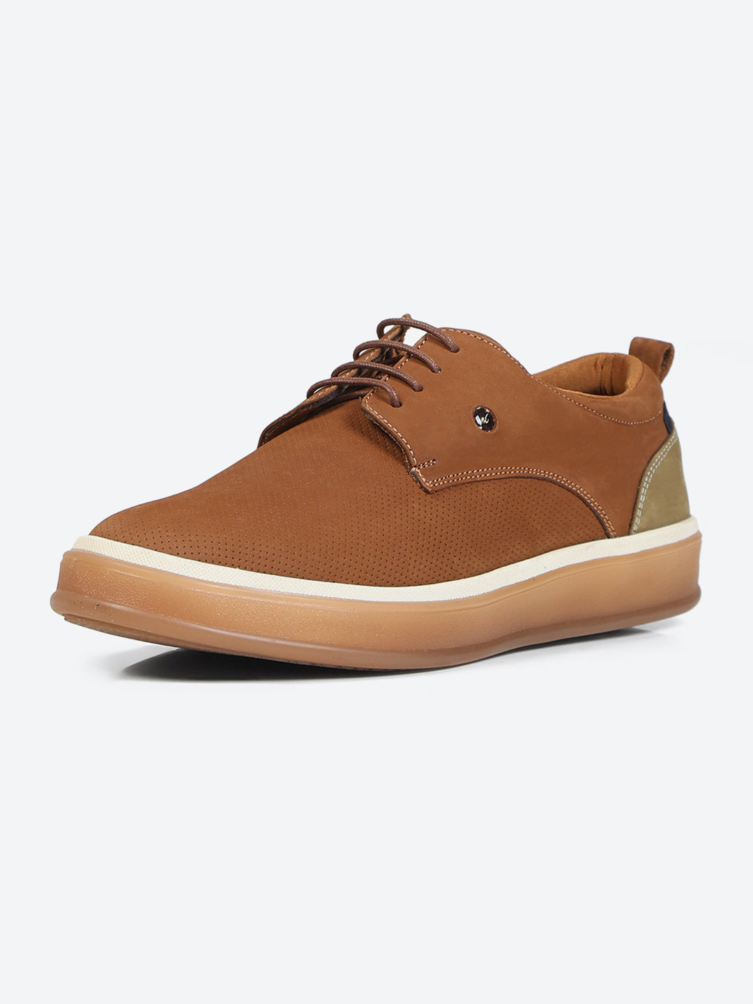 Monte Carlo Tan Casual Lace Up Sneakers Shoes for Men