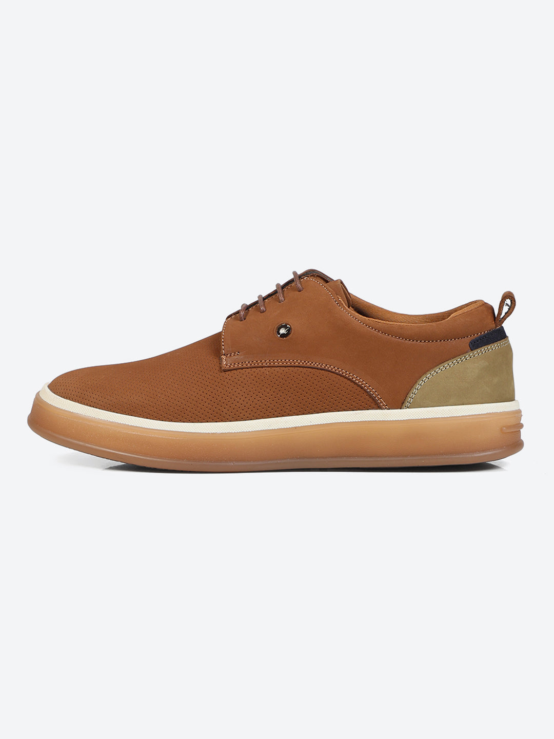 Monte Carlo Tan Casual Lace Up Sneakers Shoes for Men