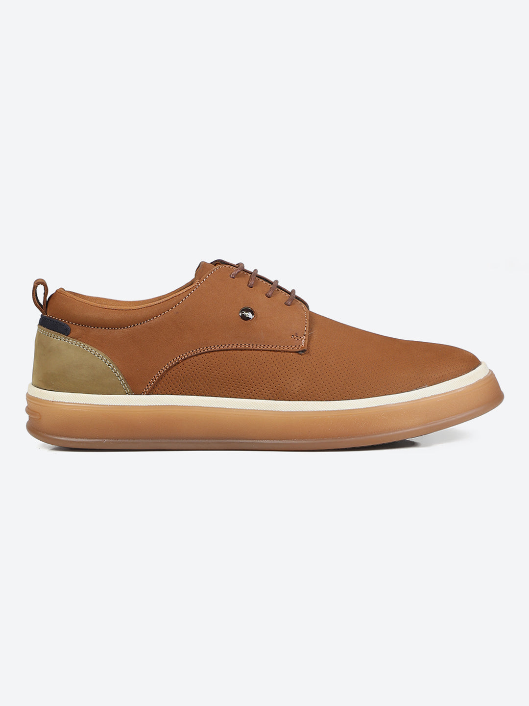 Monte Carlo Tan Casual Lace Up Sneakers Shoes for Men