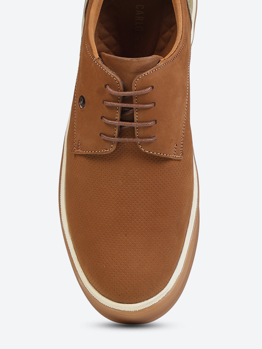 Monte Carlo Tan Casual Lace Up Sneakers Shoes for Men