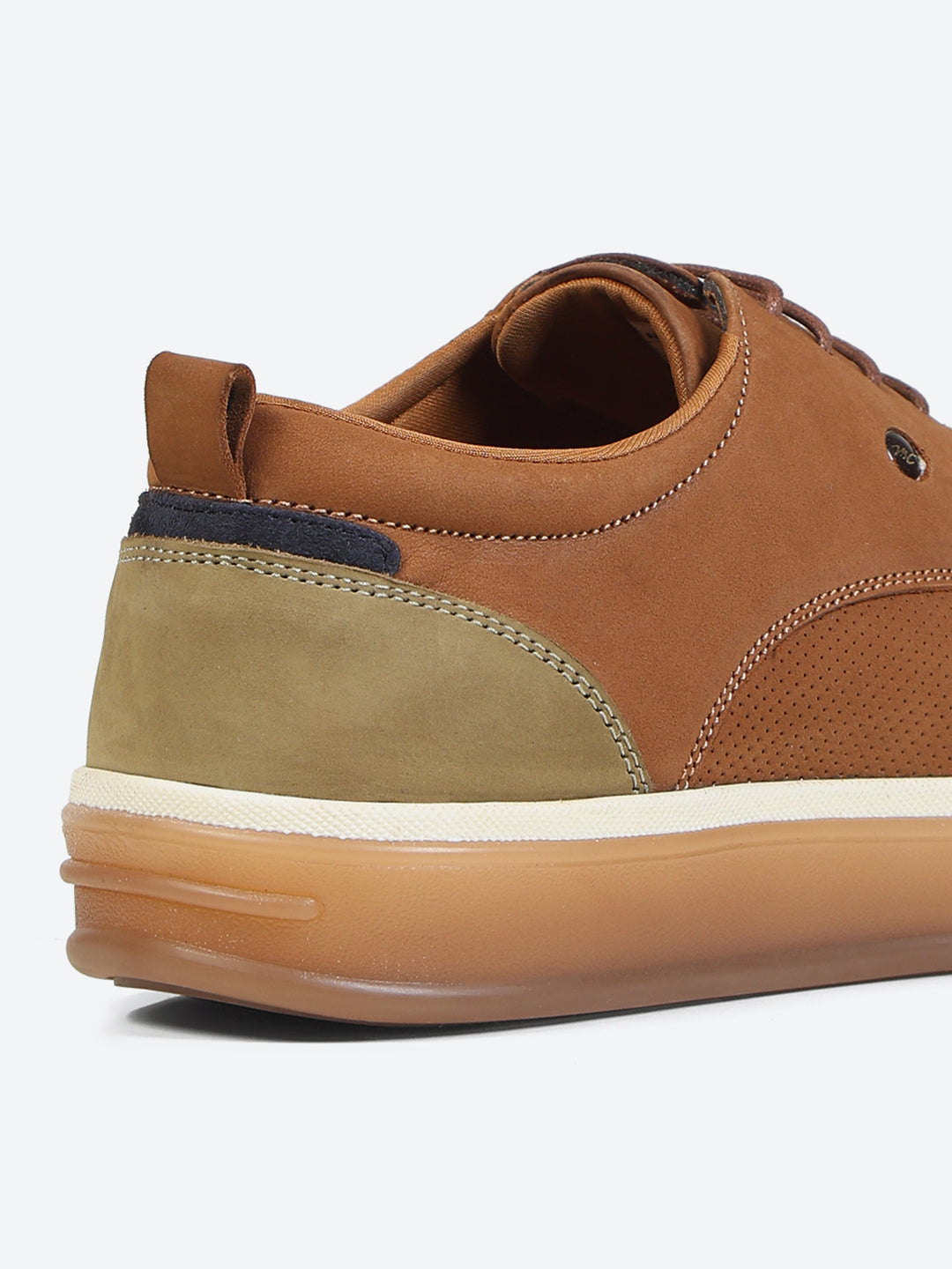 Monte Carlo Tan Casual Lace Up Sneakers Shoes for Men