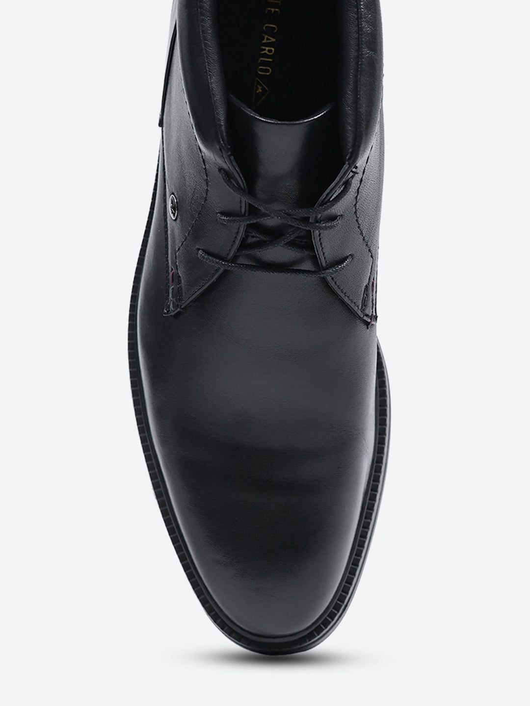 Monte Carlo Black Chukka Formal | Smart Casual Lace Up Ankle Boots for Men