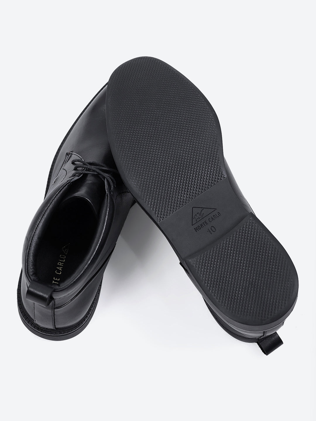 Monte Carlo Black Chukka Formal | Smart Casual Lace Up Ankle Boots for Men