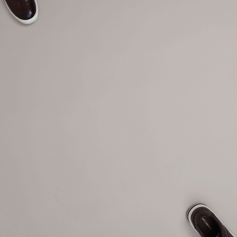 Men Brown Lace-Up Genuine Leather Casual Sneaker