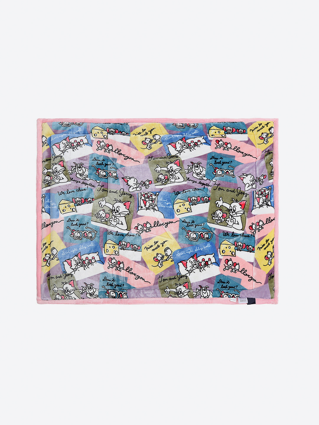 Printed Baby Blanket 3 Ply, 1609 GSM 5Pcs Set (1 Baby Comforter, 1 Bedsheet, 1 Neck Pillow & 2 Bolster)