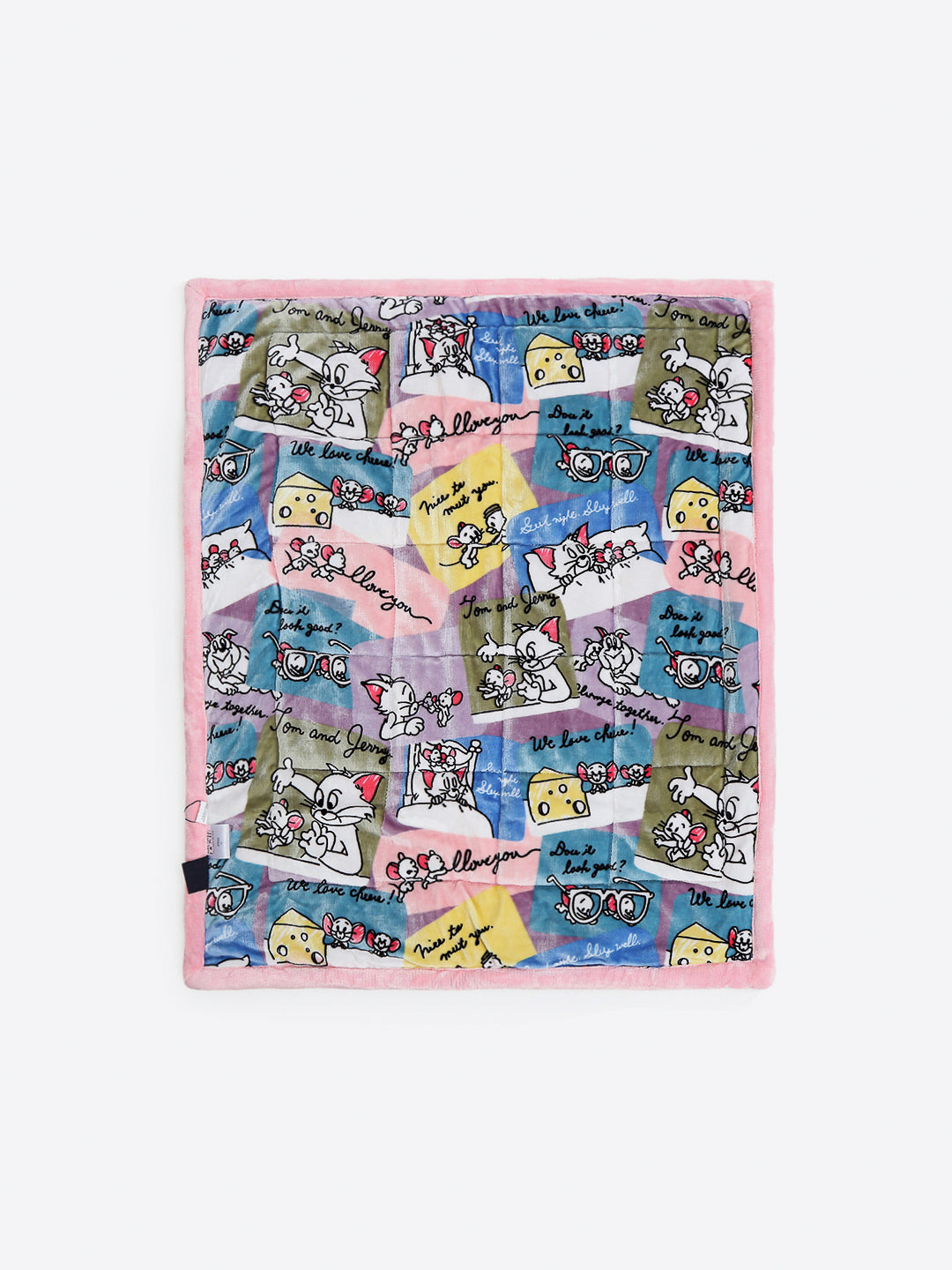 Printed Baby Blanket 3 Ply, 1609 GSM 5Pcs Set (1 Baby Comforter, 1 Bedsheet, 1 Neck Pillow & 2 Bolster)