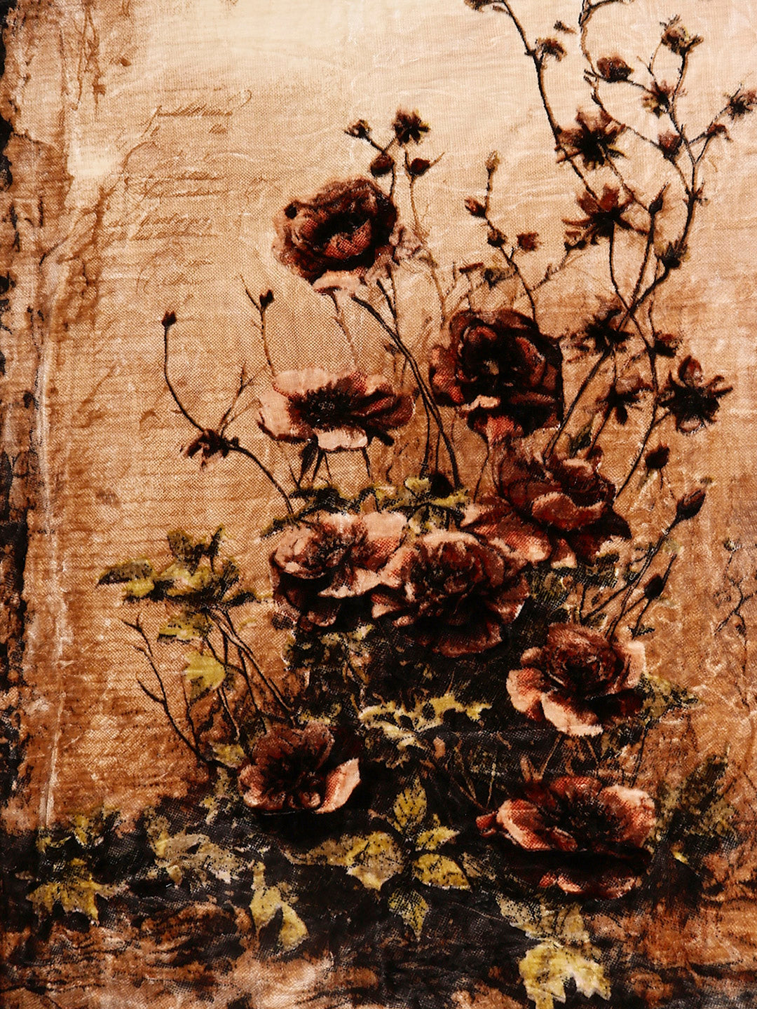 Floral Printed Double Bed 2 Ply, 947 GSM Blanket for Heavy Winter - (Bandhan) with Fragrance