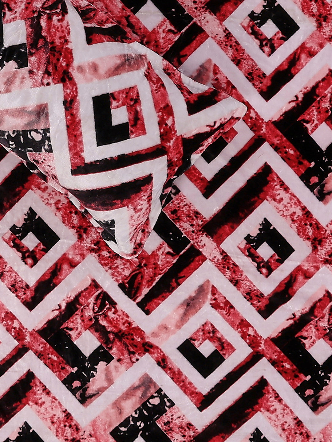 404 GSM 100% Polyester King Bed 1 Bedsheet with 2 Pillow Cover (Aura)