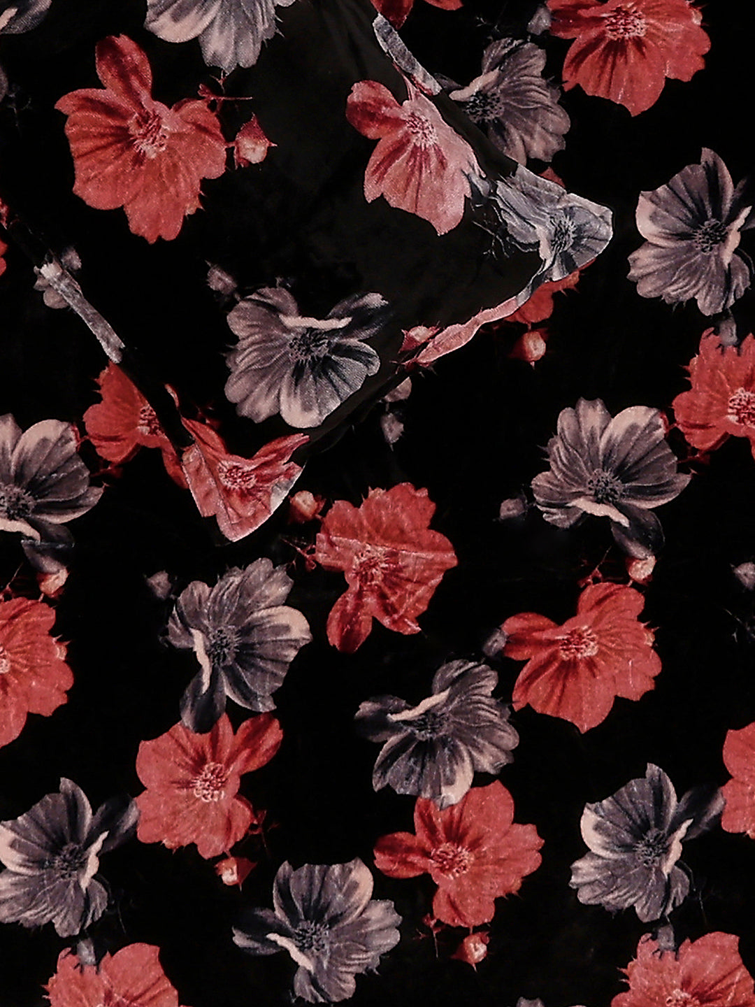 413 GSM 100% Polyester King Bed 1 Bedsheet with 2 Pillow Cover (Aura)