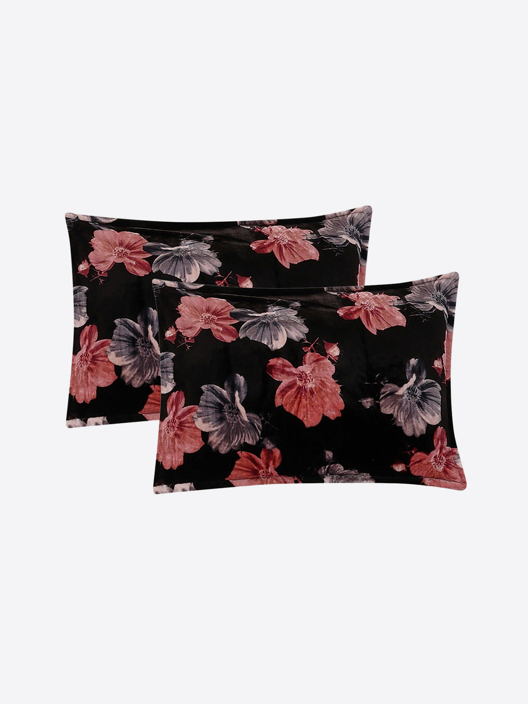 413 GSM 100% Polyester King Bed 1 Bedsheet with 2 Pillow Cover (Aura)