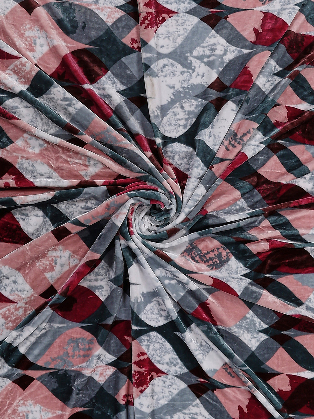 413 GSM 100% Polyester King Bed 1 Bedsheet with 2 Pillow Cover (Aura)