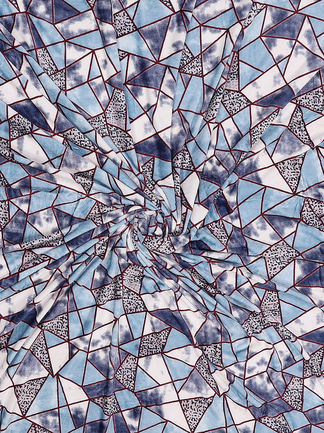 349 GSM 100% Polyester King Bed 1 Bedsheet with 2 Pillow Cover (Carnival)