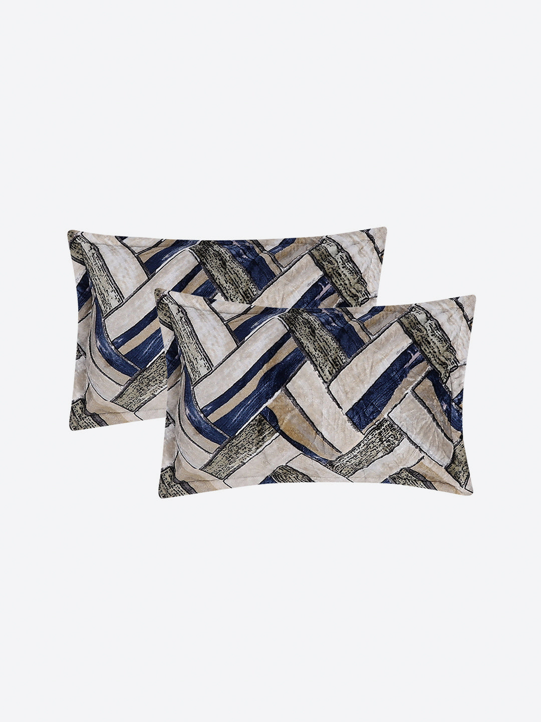 349 GSM 100% Polyester King Bed 1 Bedsheet with 2 Pillow Cover (Carnival)