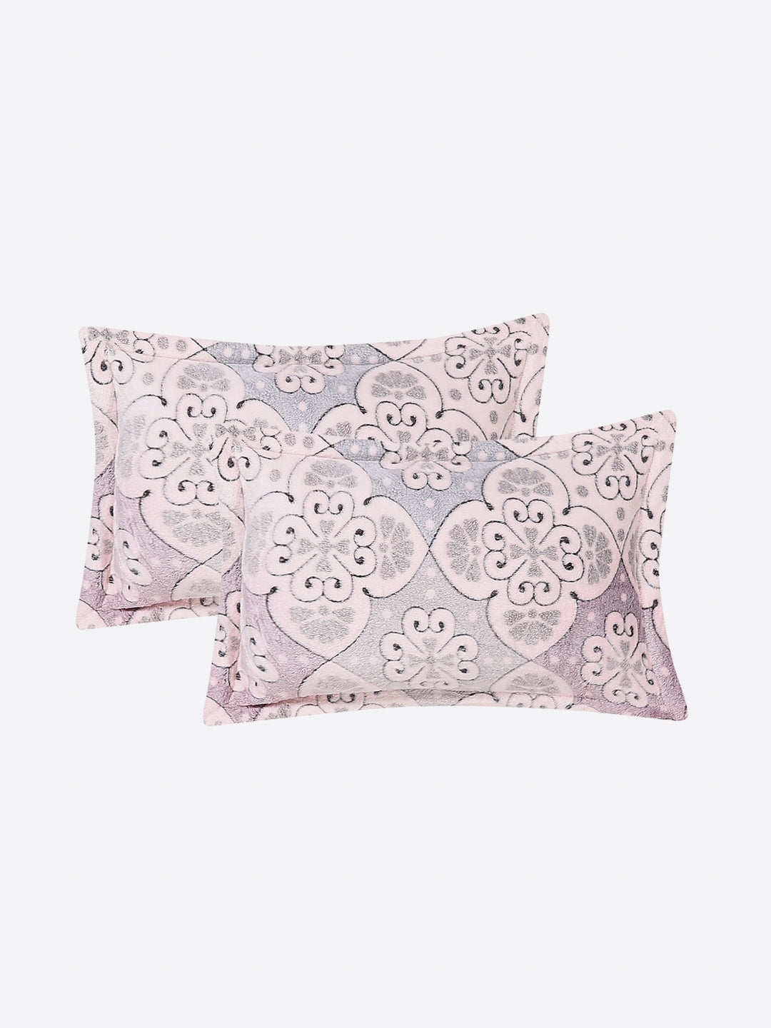 378 GSM 100% Polyester King Bed 1 Bedsheet with 2 Pillow Cover (Hill Top)