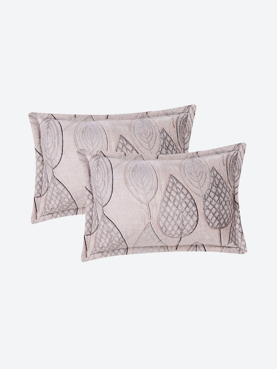 378 GSM 100% Polyester King Bed 1 Bedsheet with 2 Pillow Cover (Hill Top)