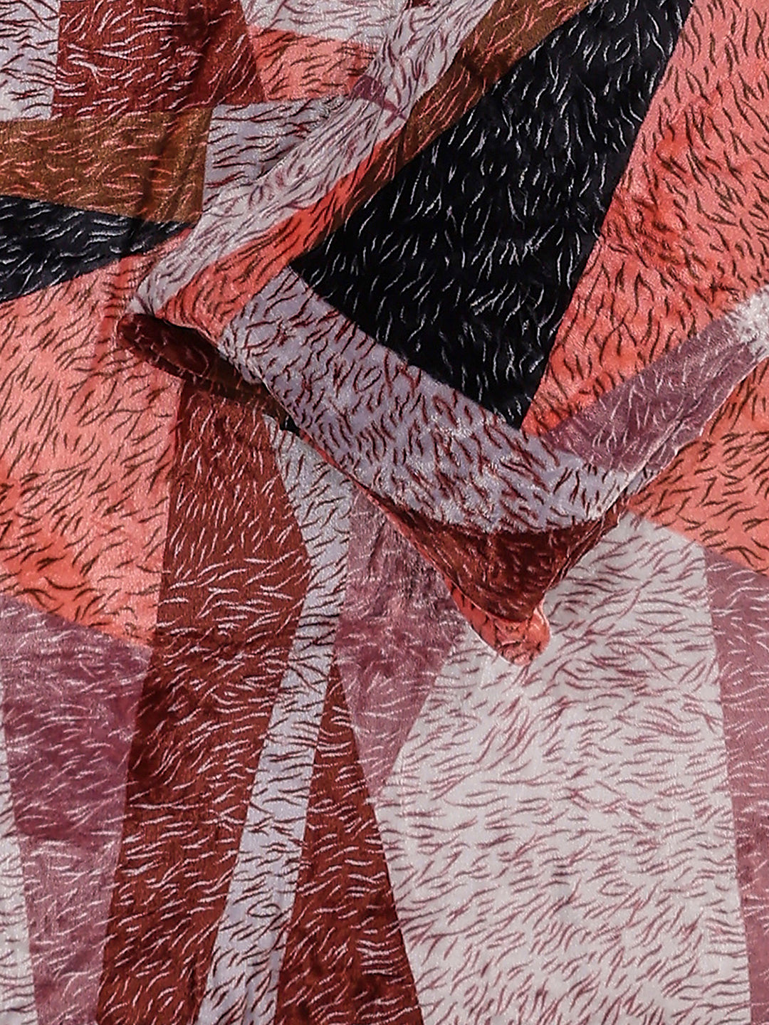 353 GSM 100% Polyester Single Bed 1 Bedsheet with 1 Pillow Cover (Ira)