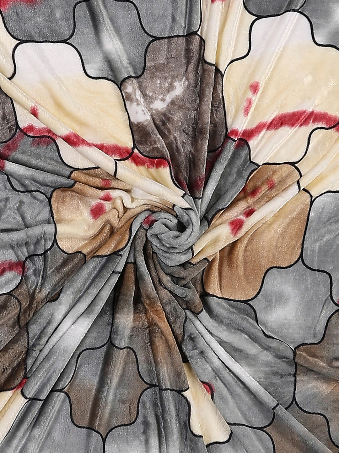 353 GSM 100% Polyester Single Bed 1 Bedsheet with 1 Pillow Cover (Ira)