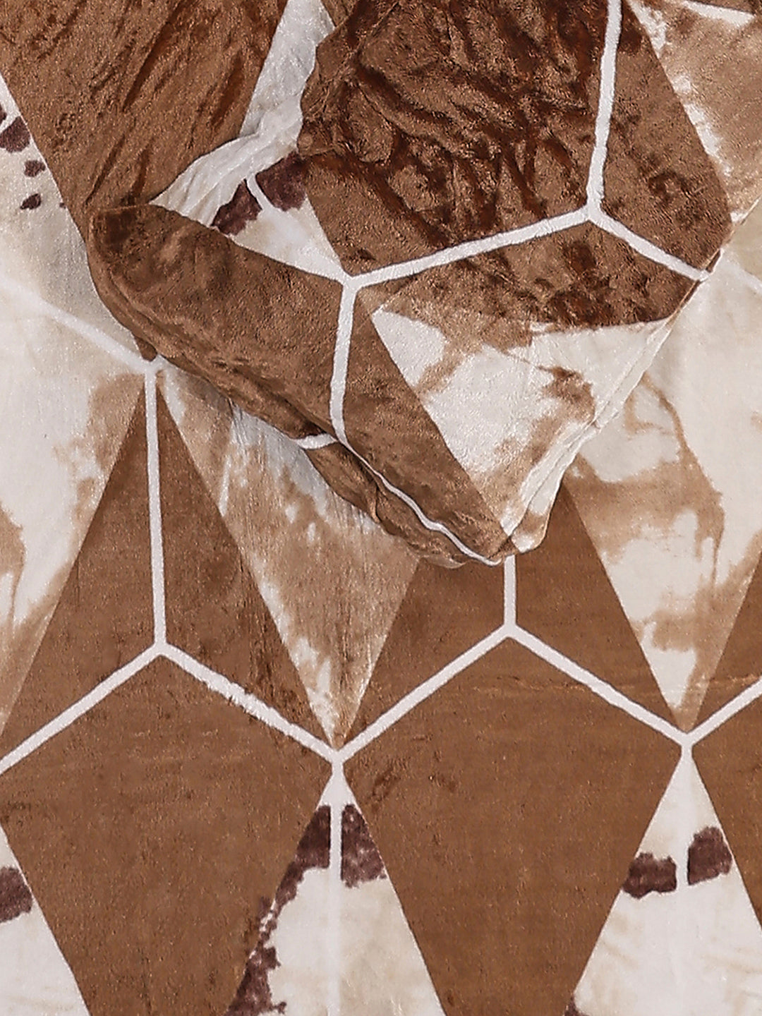 353 GSM 100% Polyester Single Bed 1 Bedsheet with 1 Pillow Cover (Ira)