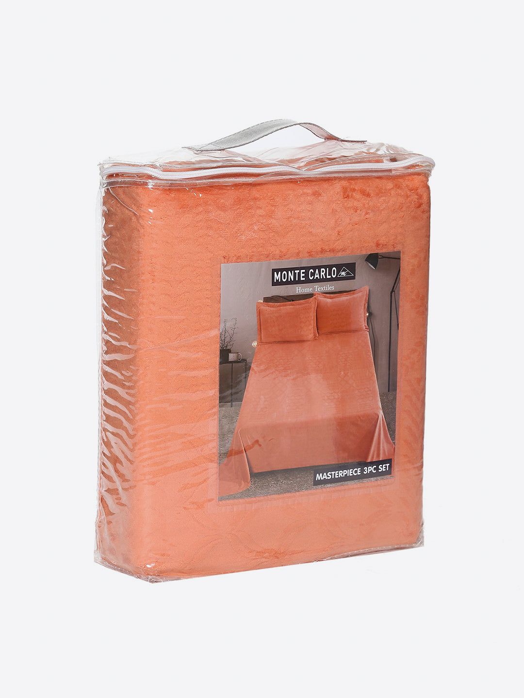 267 GSM 100% Polyester King Bed 1 Bedsheet with 2 Pillow Cover (Master Piece)