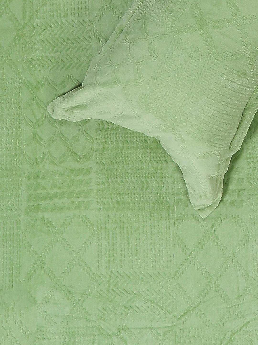 267 GSM 100% Polyester King Bed 1 Bedsheet with 2 Pillow Cover (Master Piece)