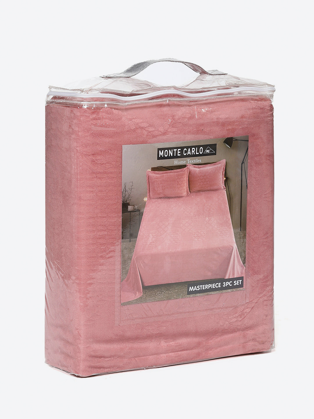 267 GSM 100% Polyester King Bed 1 Bedsheet with 2 Pillow Cover (Master Piece)