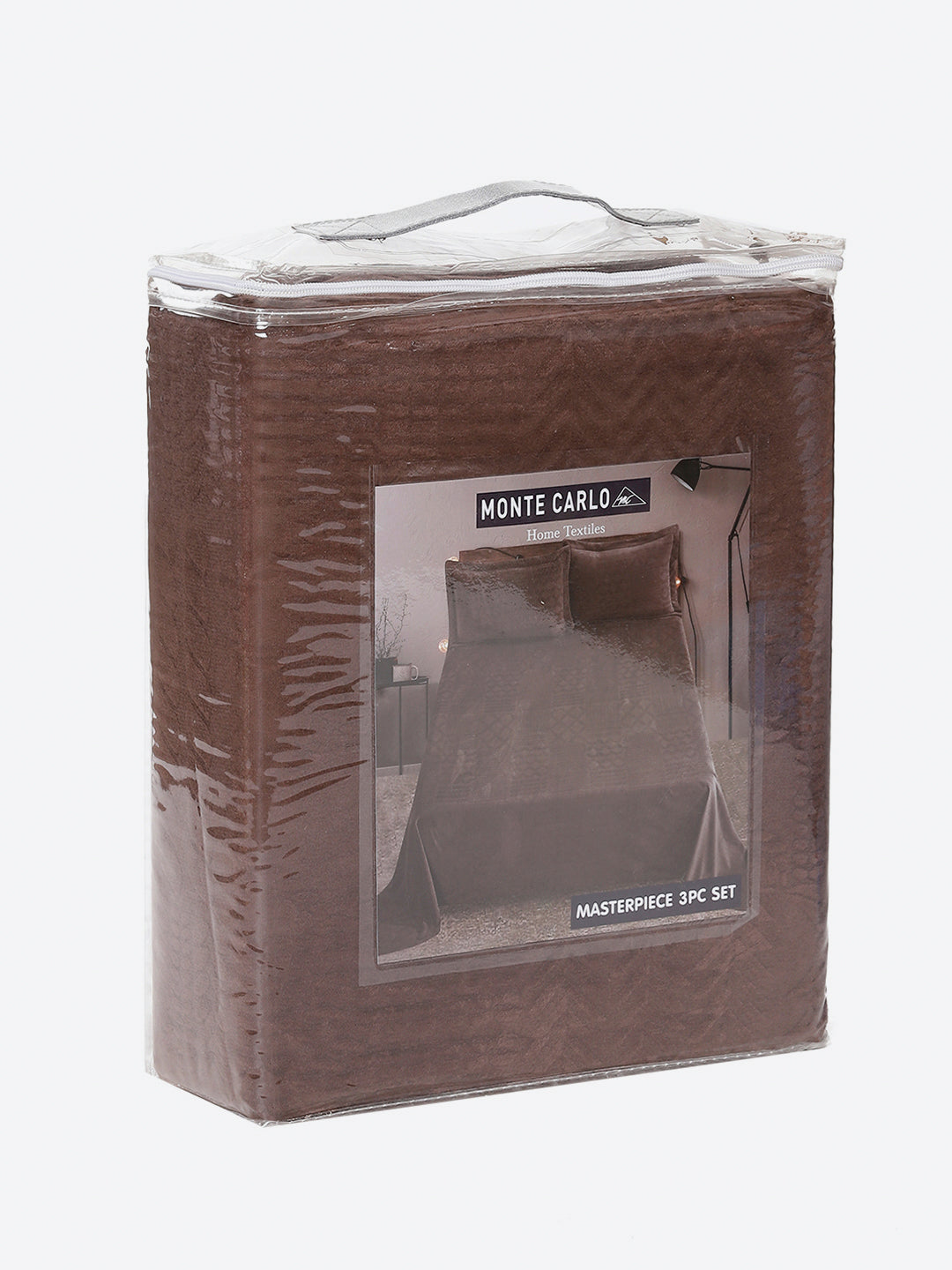 267 GSM 100% Polyester King Bed 1 Bedsheet with 2 Pillow Cover (Master Piece)