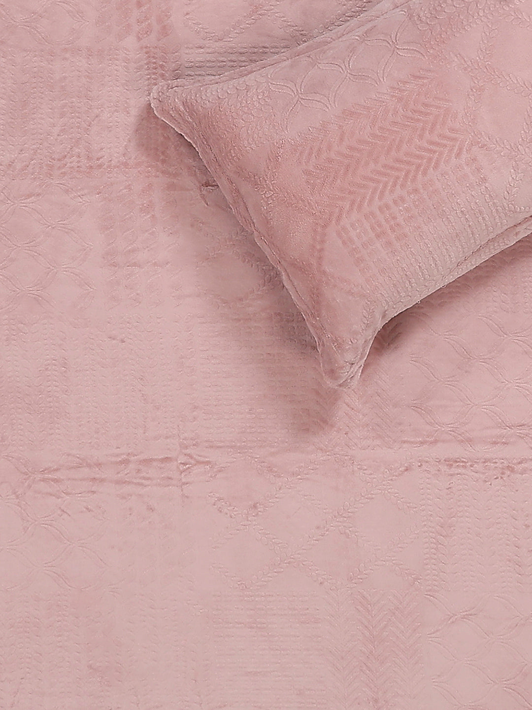 267 GSM 100% Polyester King Bed 1 Bedsheet with 2 Pillow Cover (Master Piece)