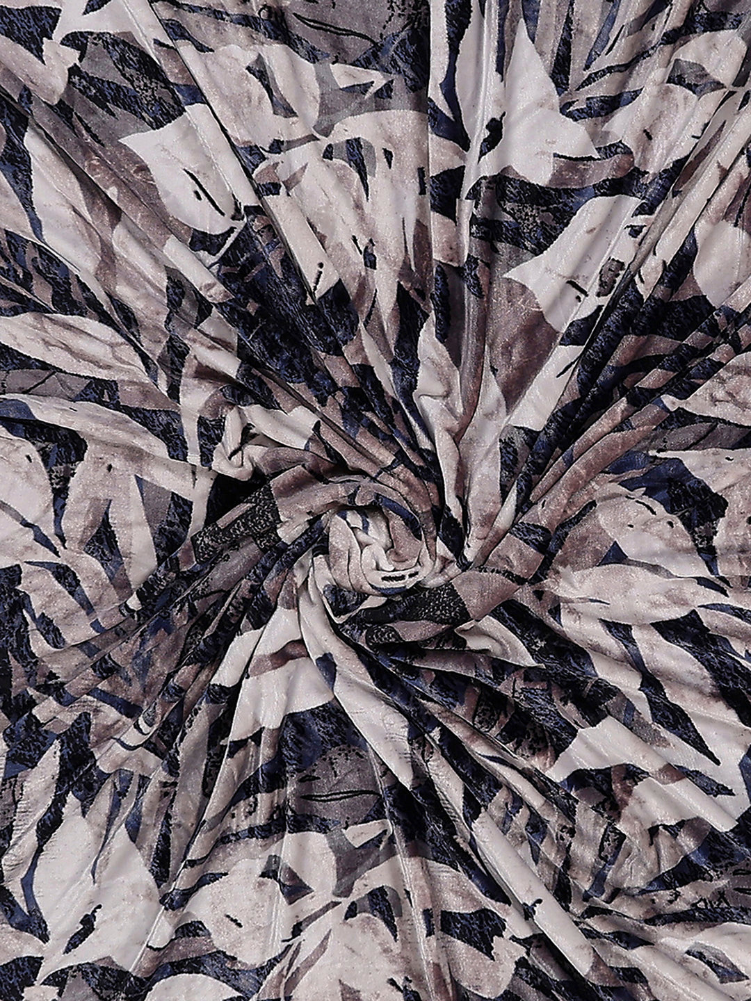 904 GSM 100% Polyester Double Bed 1 Bedsheet, 1 Duvet Cover & 2 Pillow Cover (Meteor 4 Pcs Set)